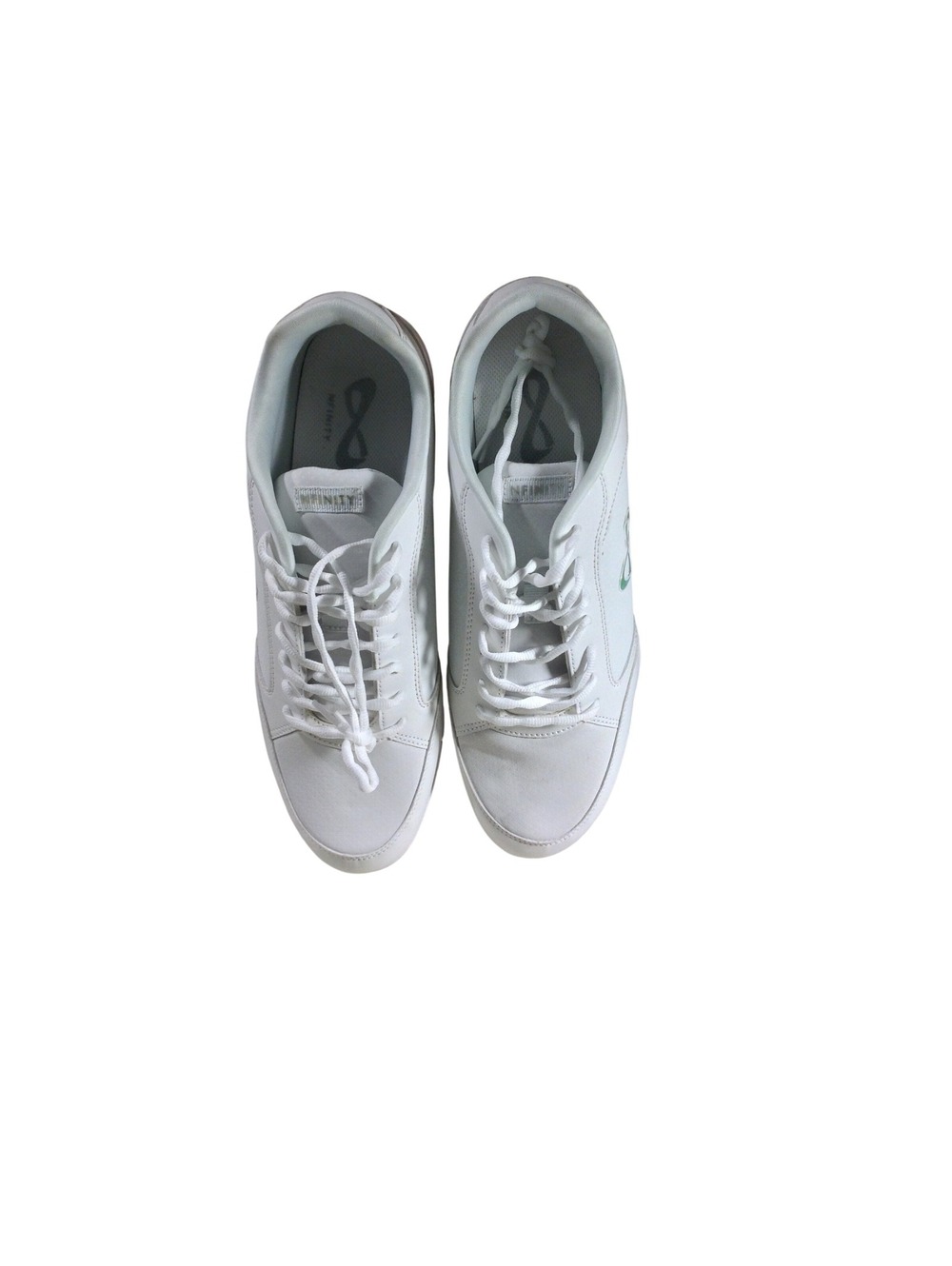 Nfinity Evolution White Cheer Sneakers  Womens Size 13